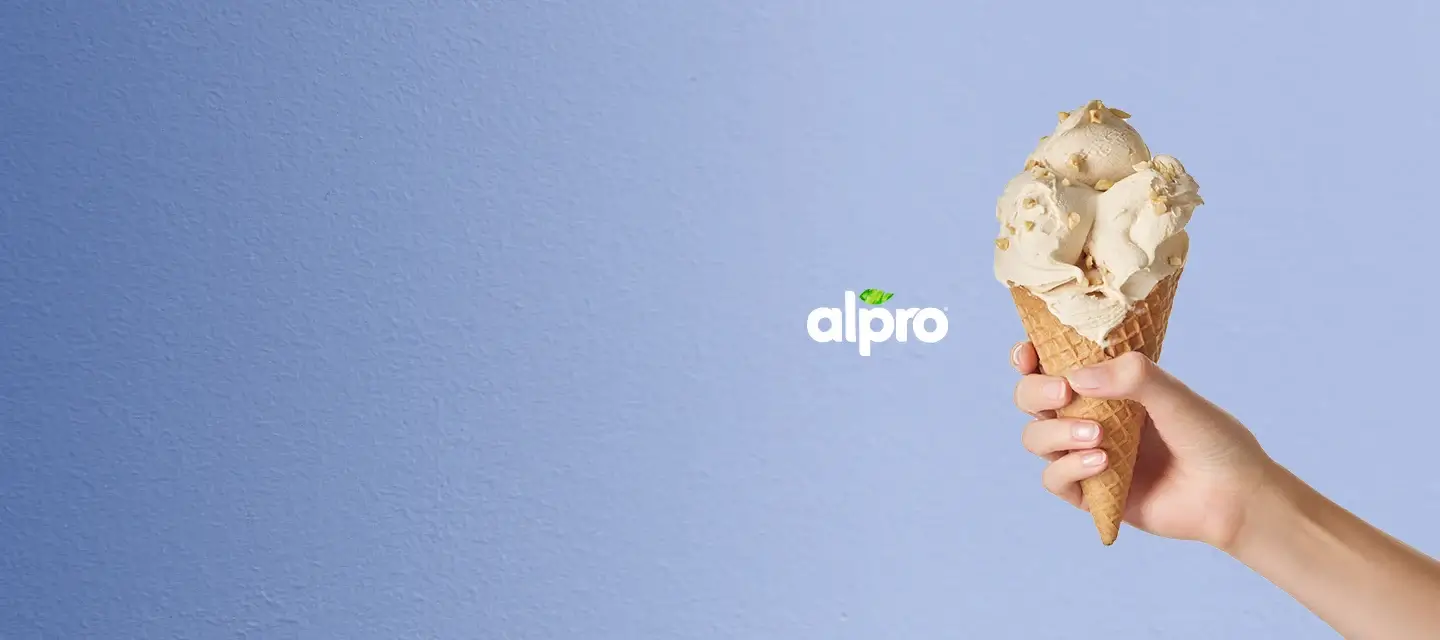 Gelato Fatto con Alpro: GUSTOSO, CREMOSO, VEGETALE!