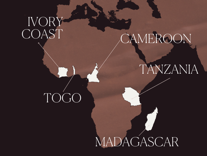 Domori - Africa - Map