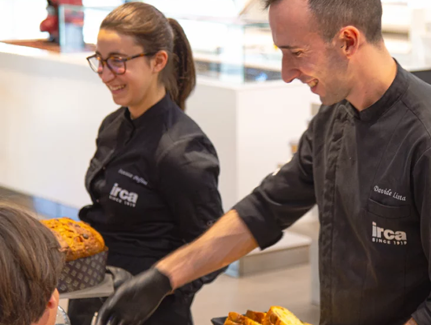 Panettone di benvenuto
