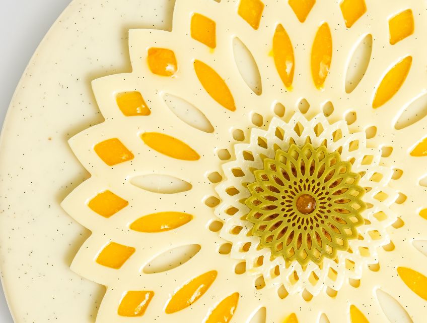 Springtime Arabesque cake