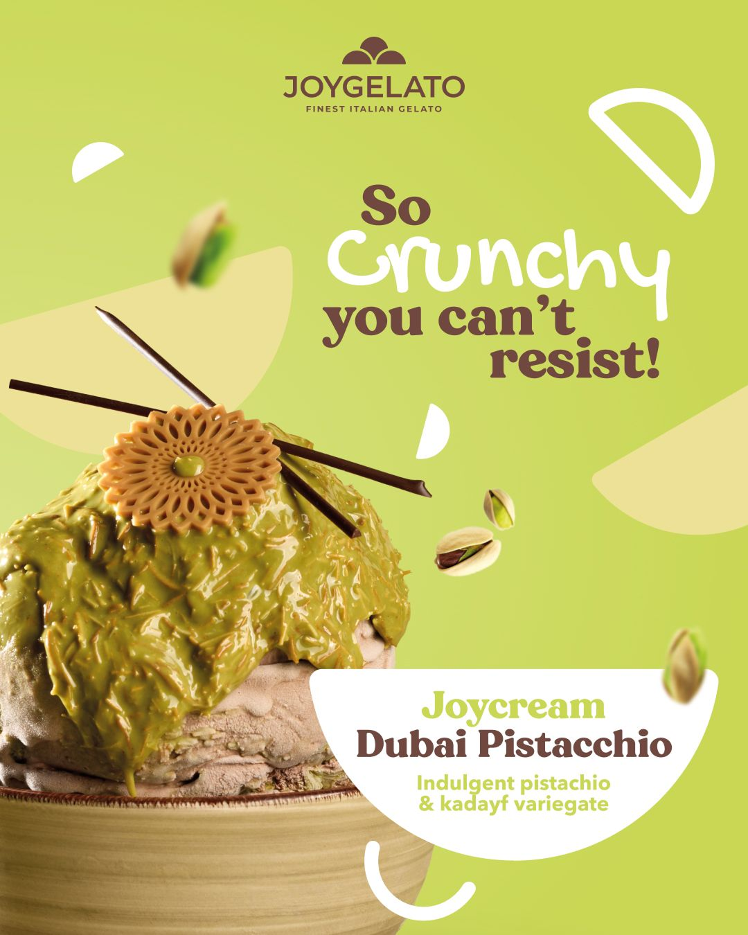 Joycream dubai pistachio