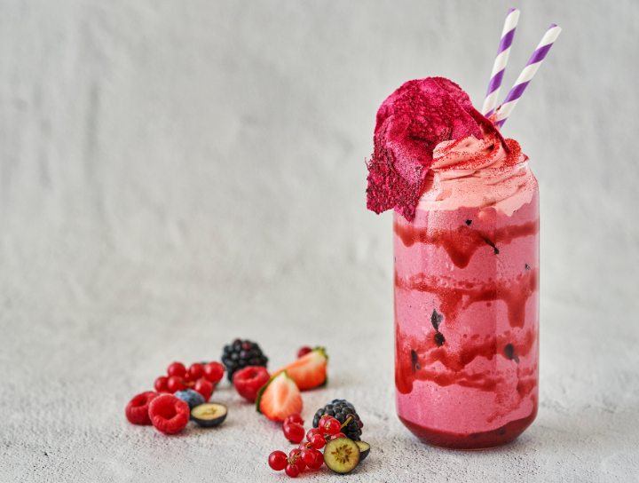 Ravifruit - abient fruit purees - milkshake