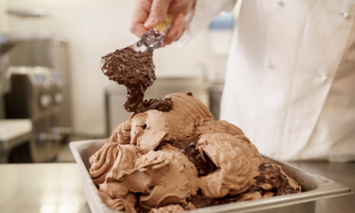 Joygelato swirls - Gelato application