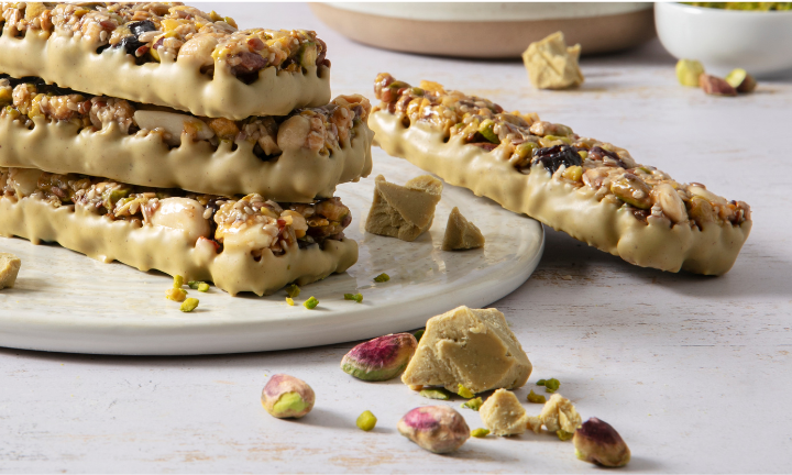 Nuts for nutritional bars