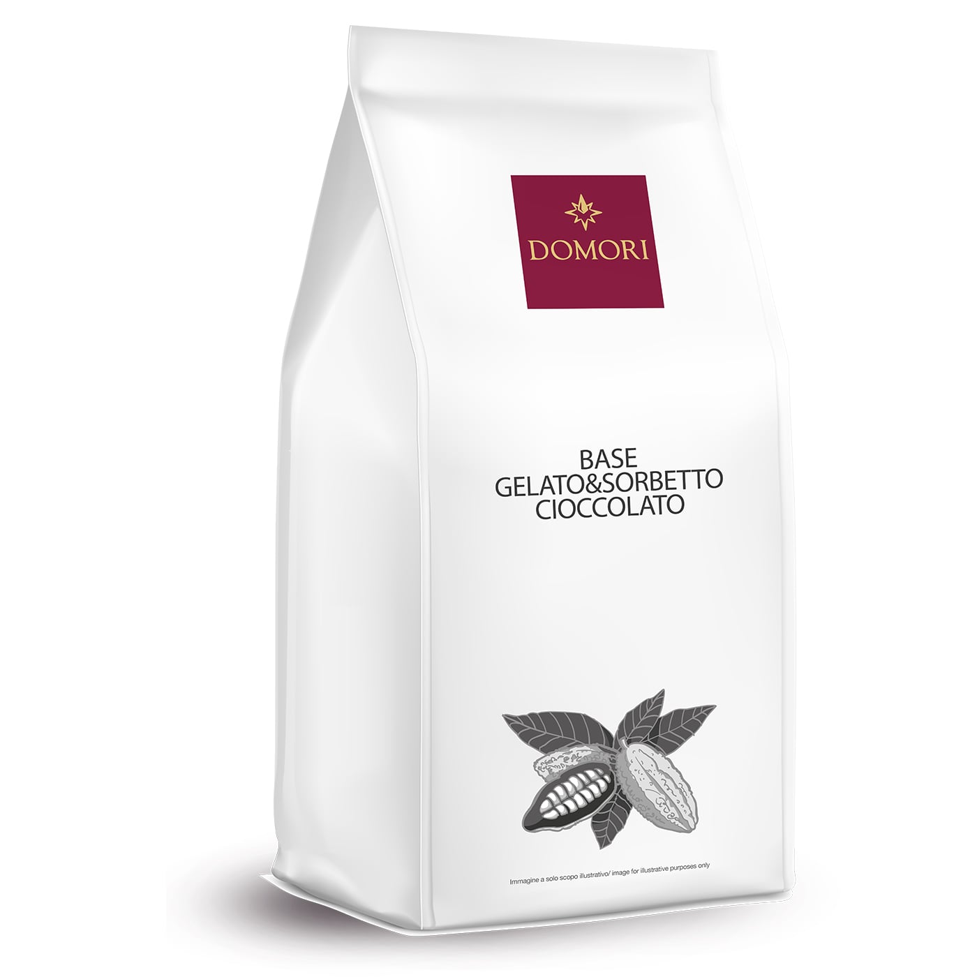 Base Gelato e Sorbetto cioccolato Domori Pack