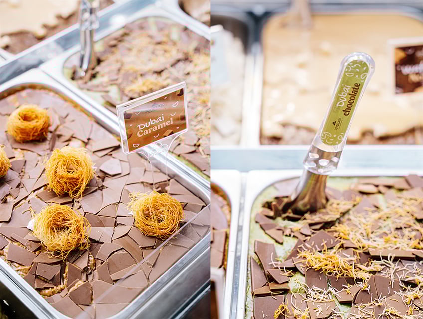 Joygelato at Sigep 2026 - Dubai caramel