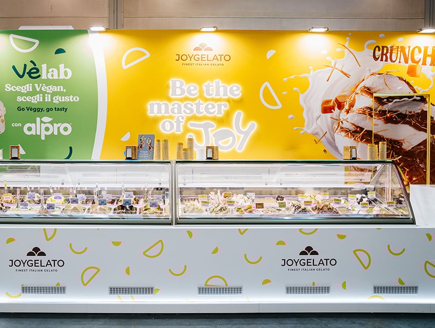 Joygelato at Sigep 2026 - Crunchology e Vèlab