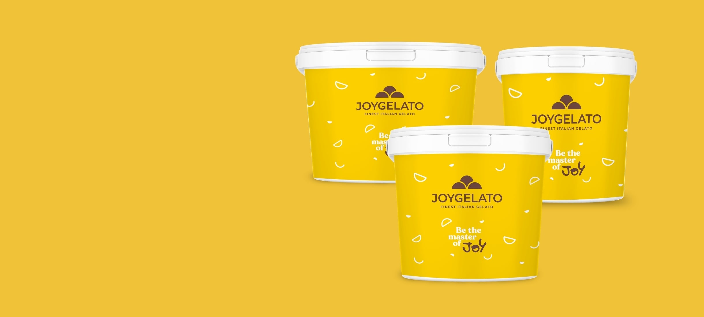 New pails Joygelato