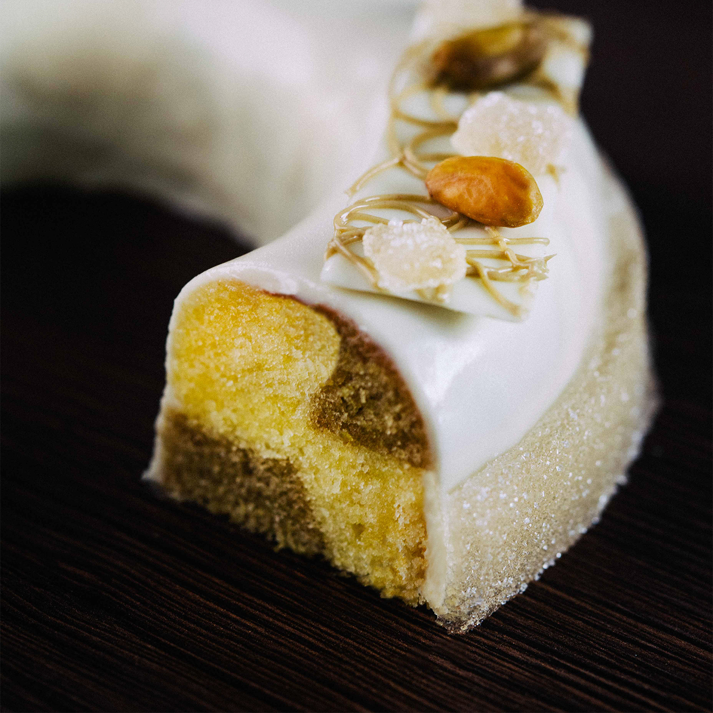 DOMORI - cake pistacchio e limone