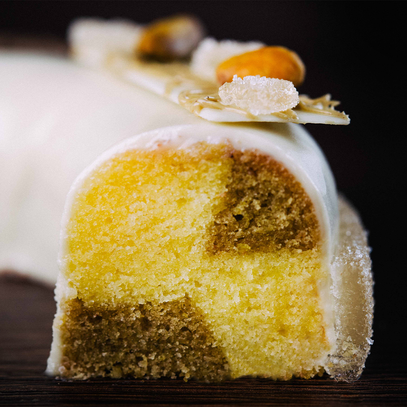 DOMORI - cake pistacchio e limone