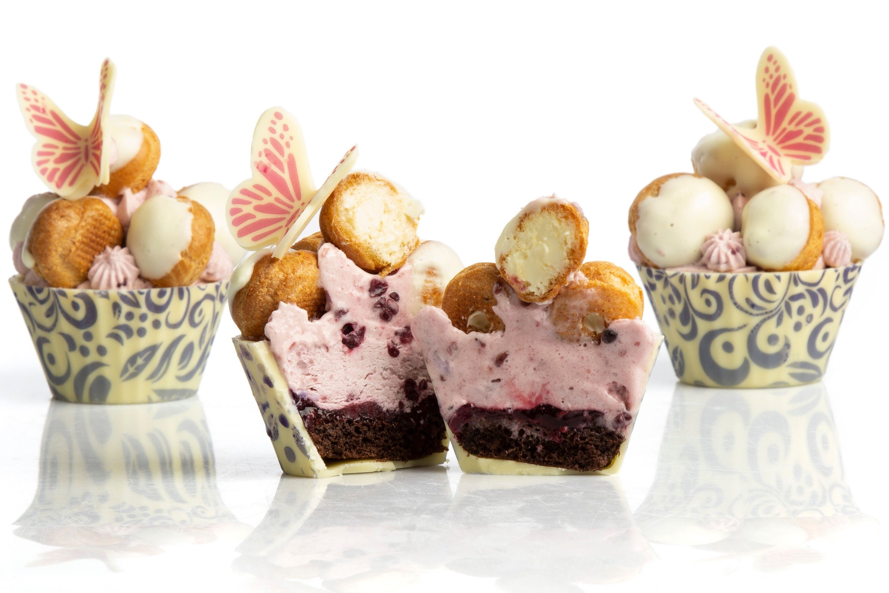 CUPCAKE FRUTTI DI BOSCO - FESTA DELLA MAMMA