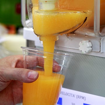 GRANITE CON GRANITORE (JOYBASE GELATOGEL e FRUTTA)