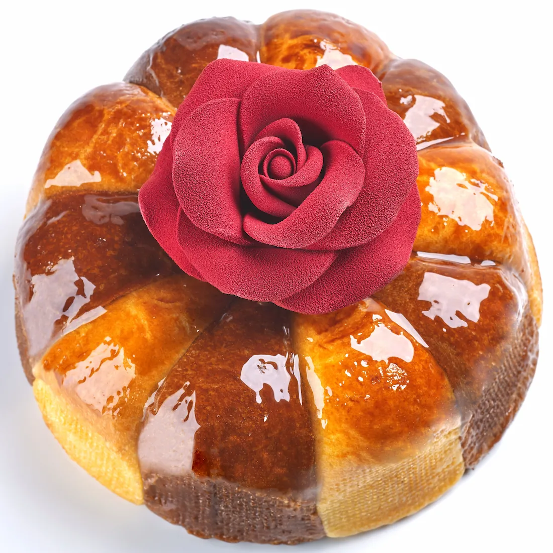 CORONA DI BRIOCHE BICOLORE