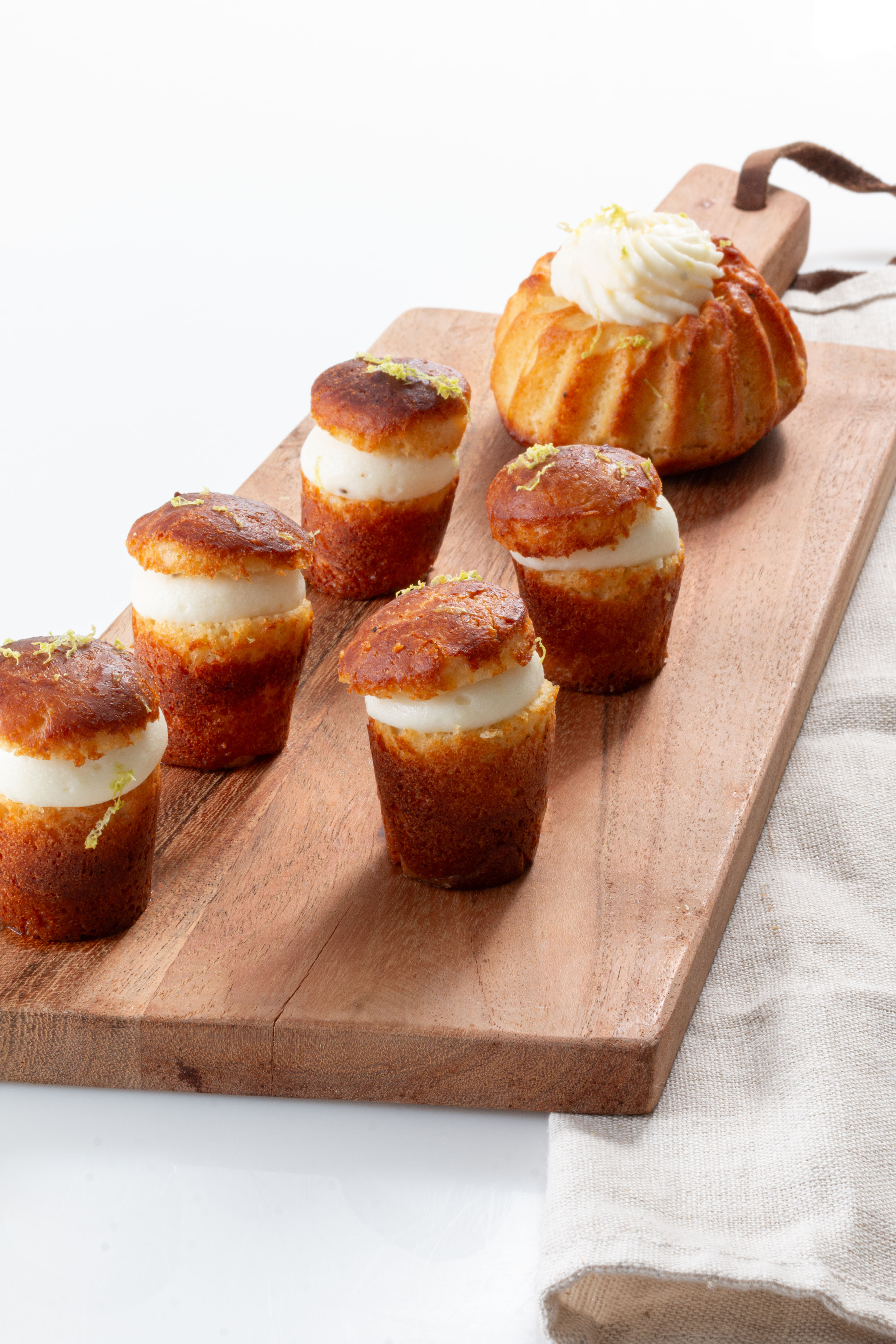 BABA SALATO ALLA BIRRA CON CREMA LIMONE E MASCARPONE