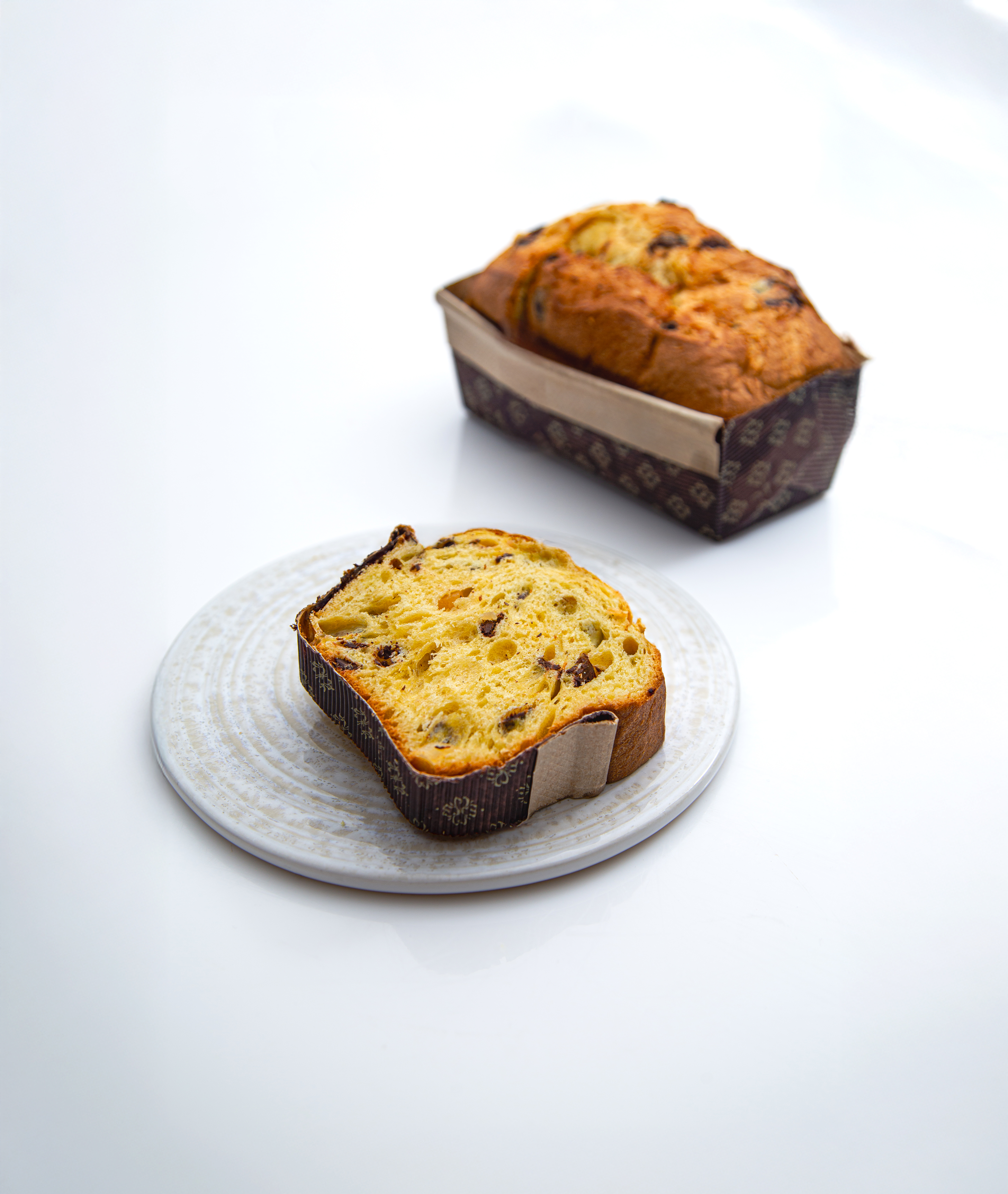 BAULETTO ALLE PERE E CIOCCOLATO FONDENTE DOMORI