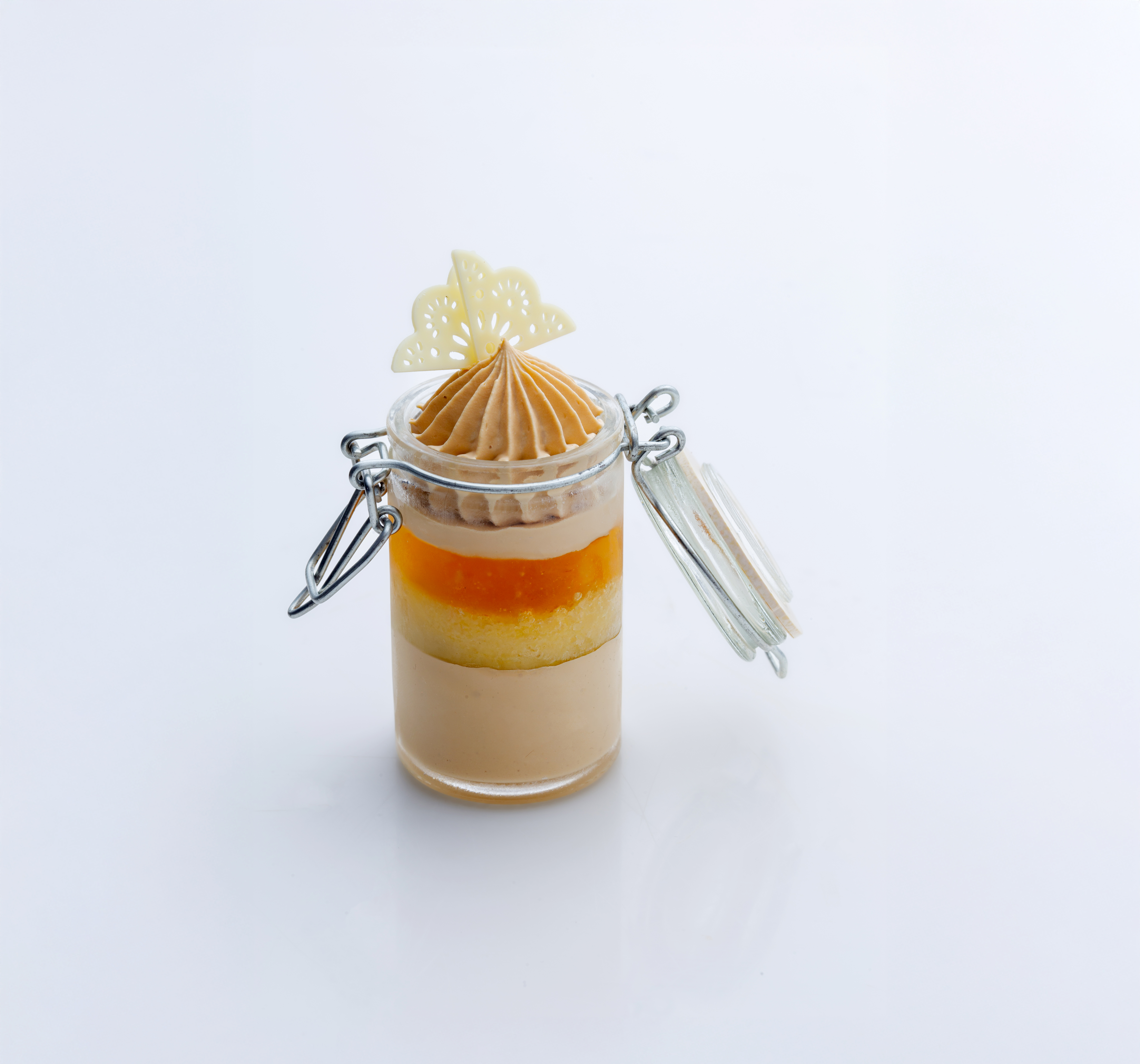 BICCHIERINO DI ASSAGGIO CARAMELLO E LIMONE