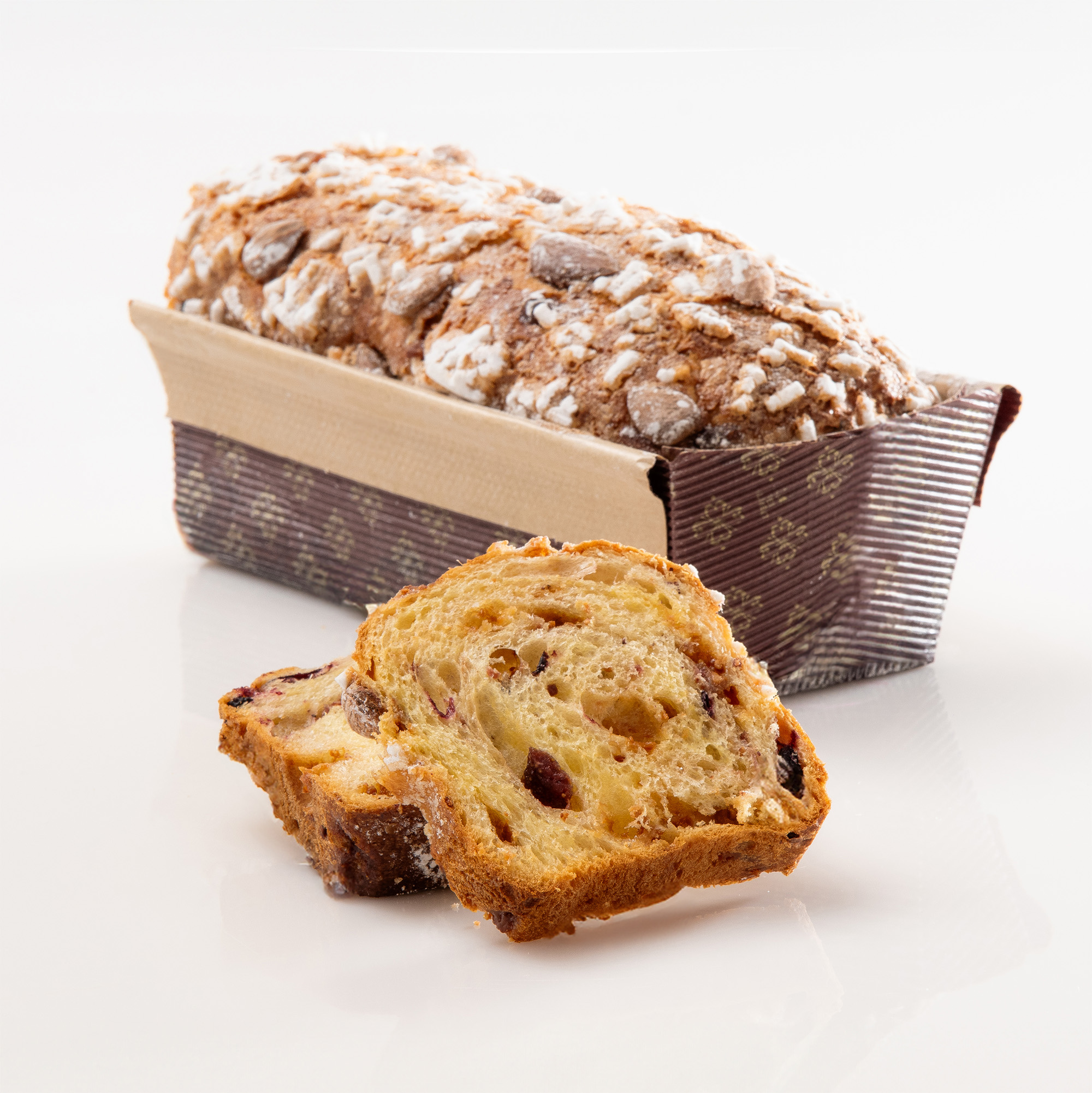 Bauletto al caramello e frutti di bosco