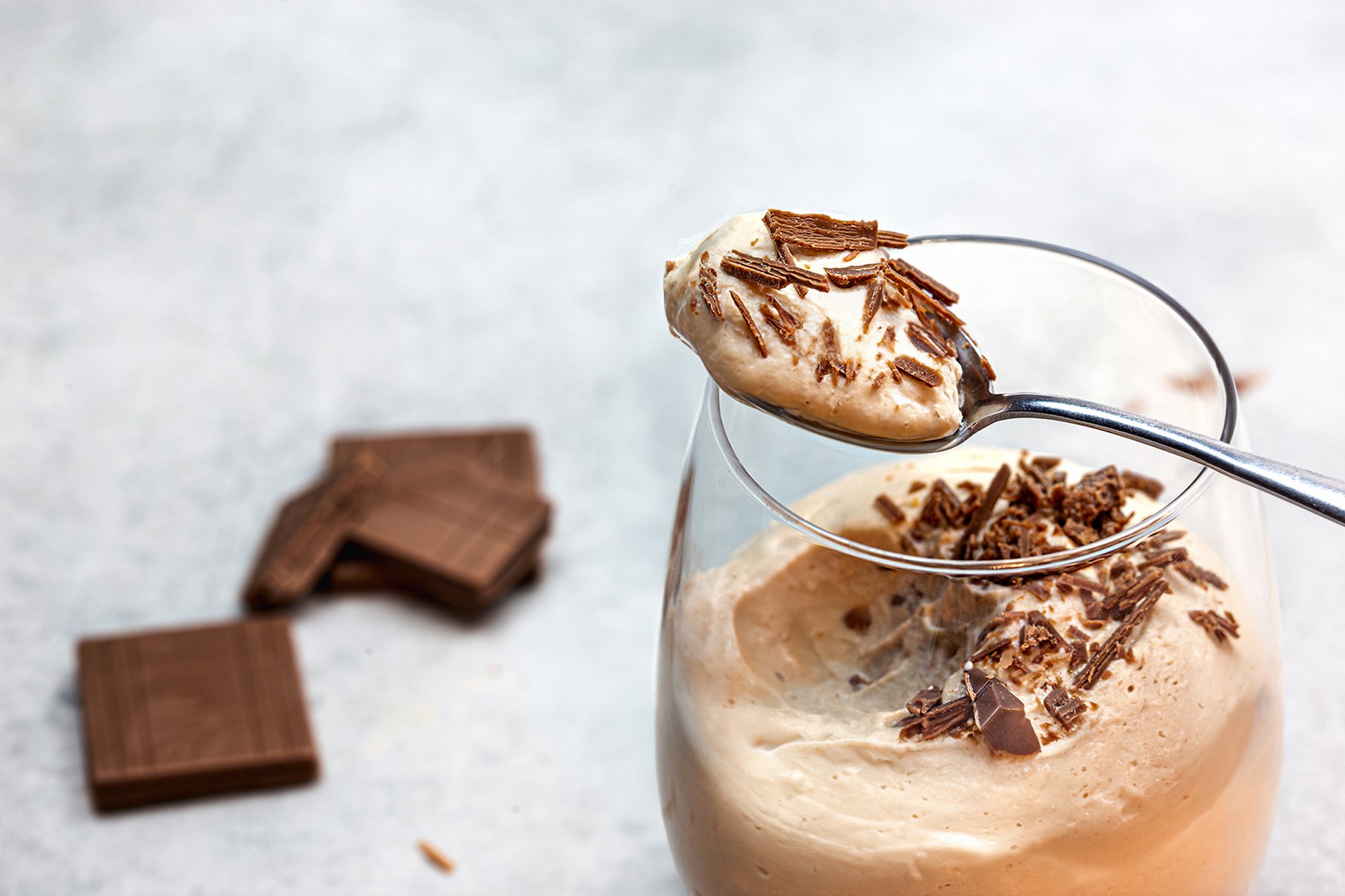 MOUSSE CREMOSA VEGANA (RICETTE DI BASE)