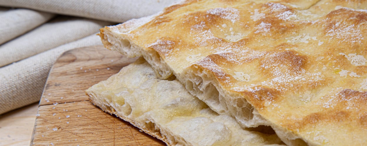 FOCACCIA ROMANA DOPPIO STRATO (SFIZIO CROCK)