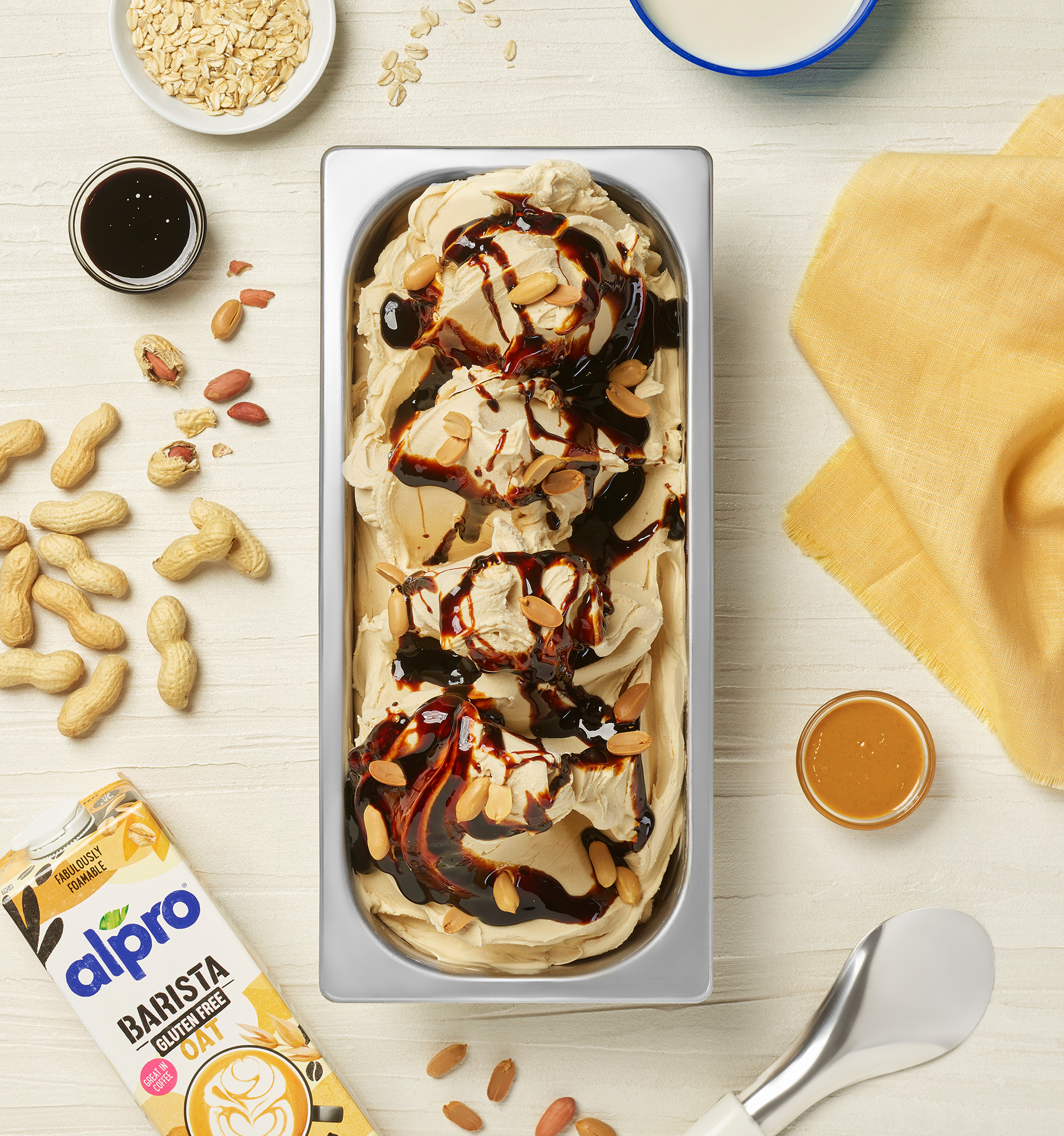 alpro arachide caramellato