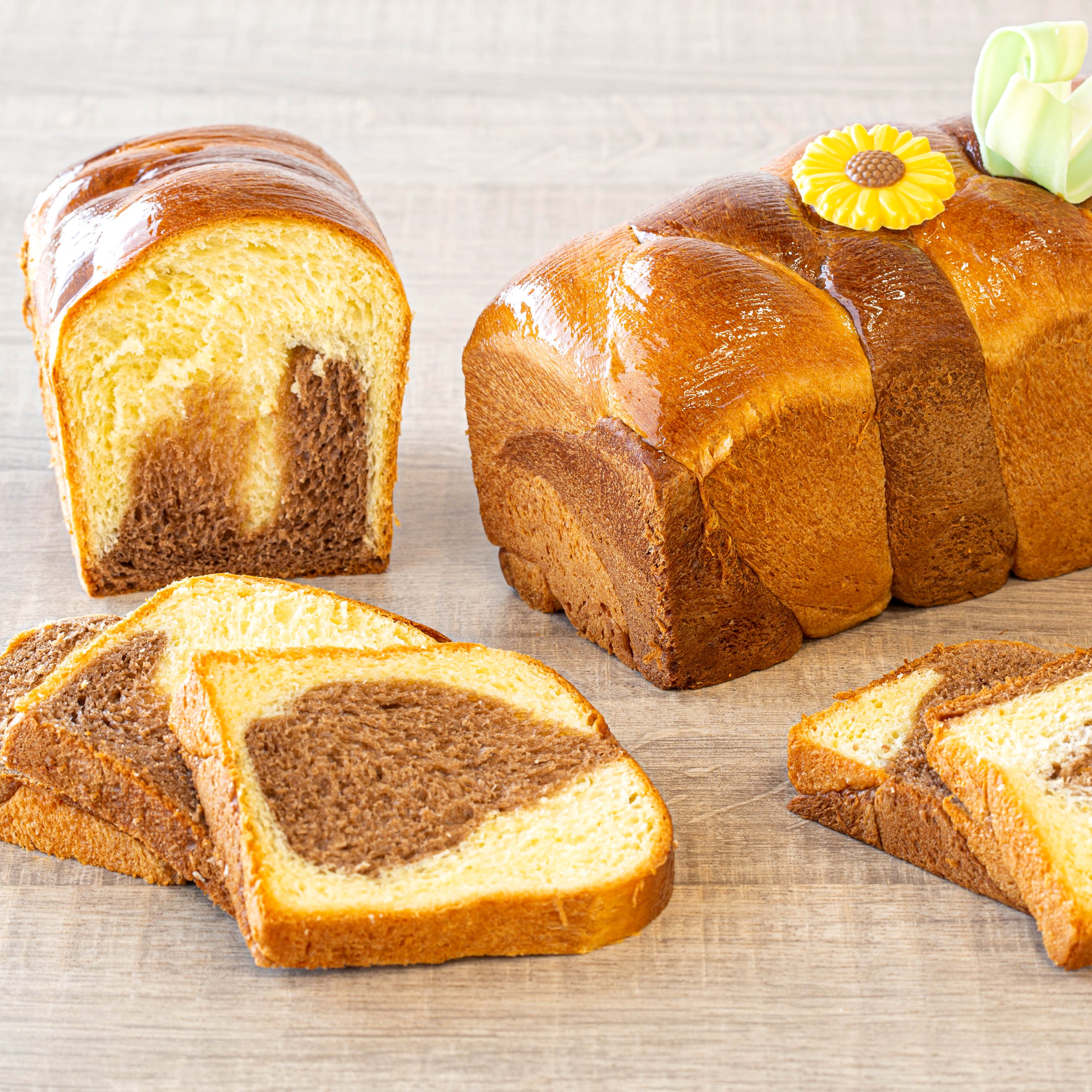 BRIOCHE IN CASSETTA BICOLORE (DOLCE FORNO MAESTRO)