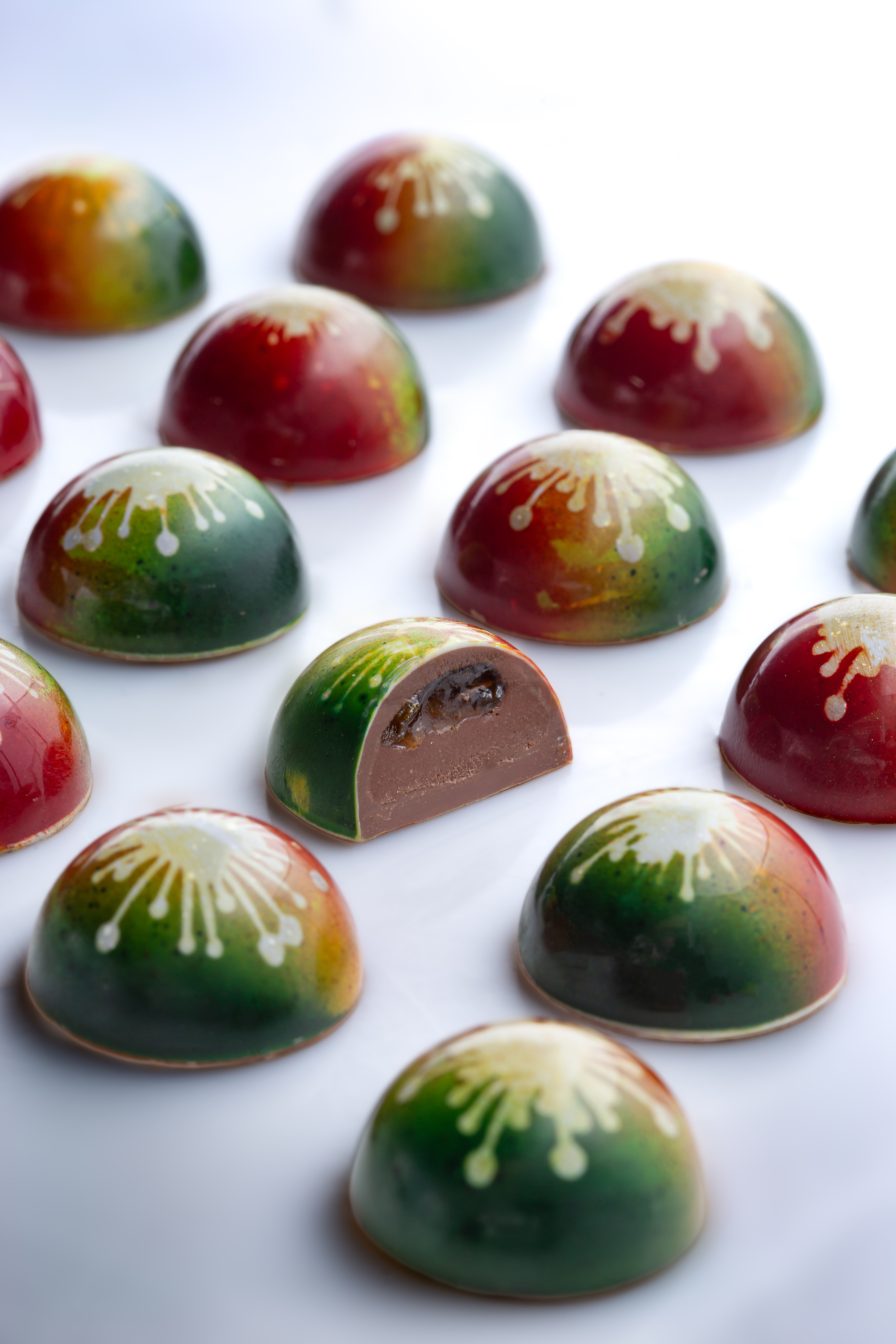 PRALINA MANGO E GANACHE AL LATTE SPEZIATO