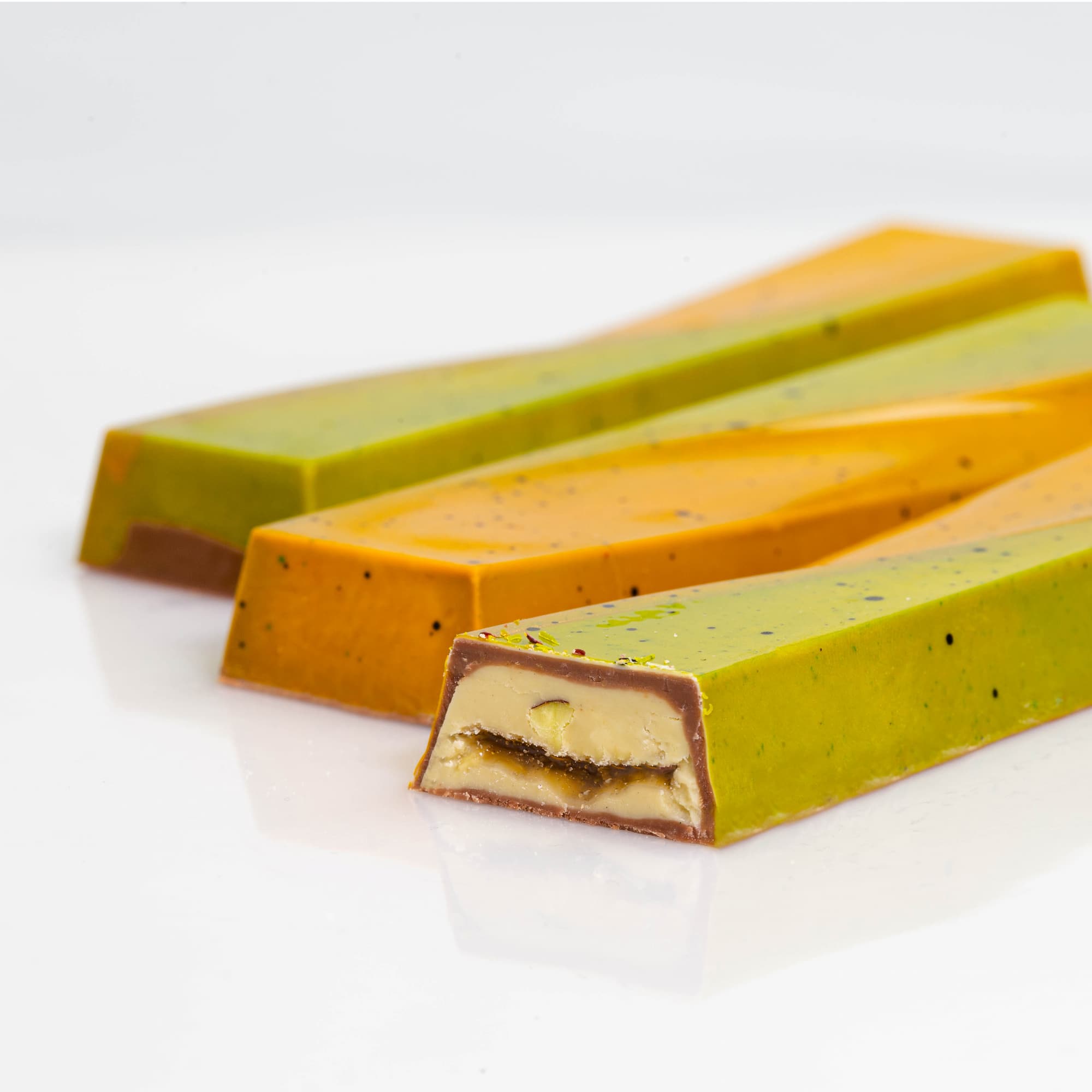 BARRETTA PISTACCHIO E ARANCIO