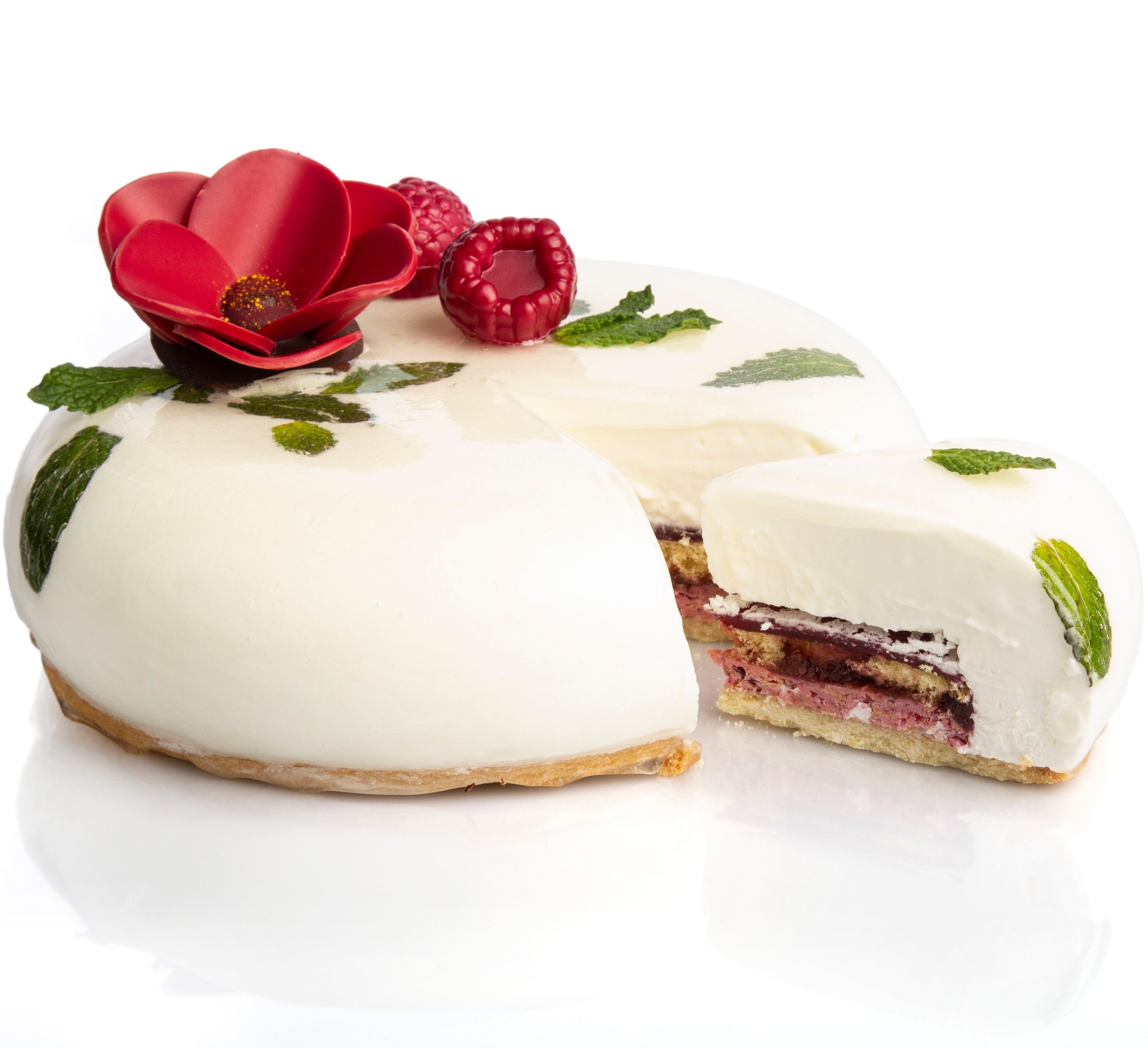 TORTA LAMPONE E MENTA - FESTA DELLA MAMMA