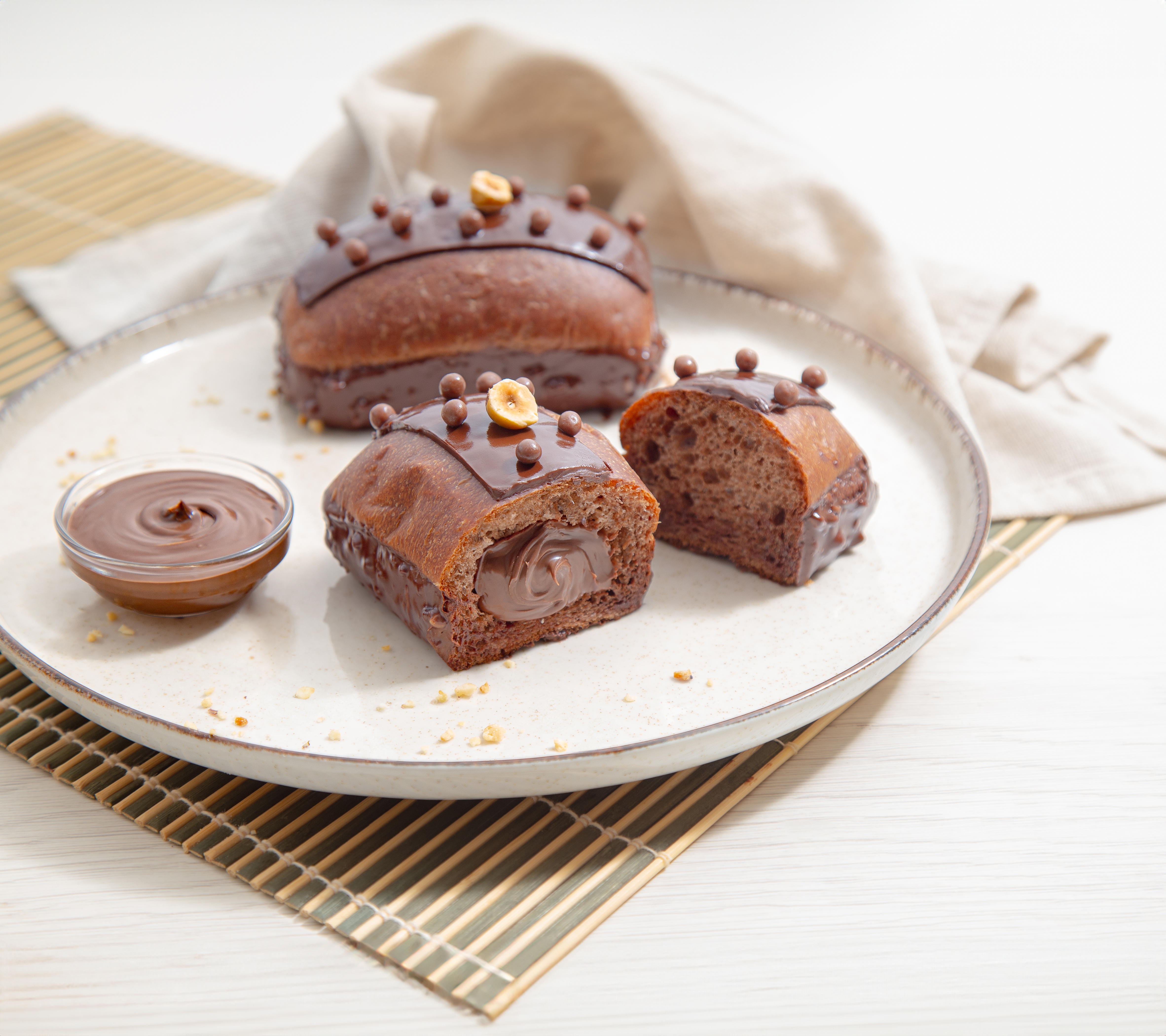 BRIOCHE CACAO E NOCCIOLE