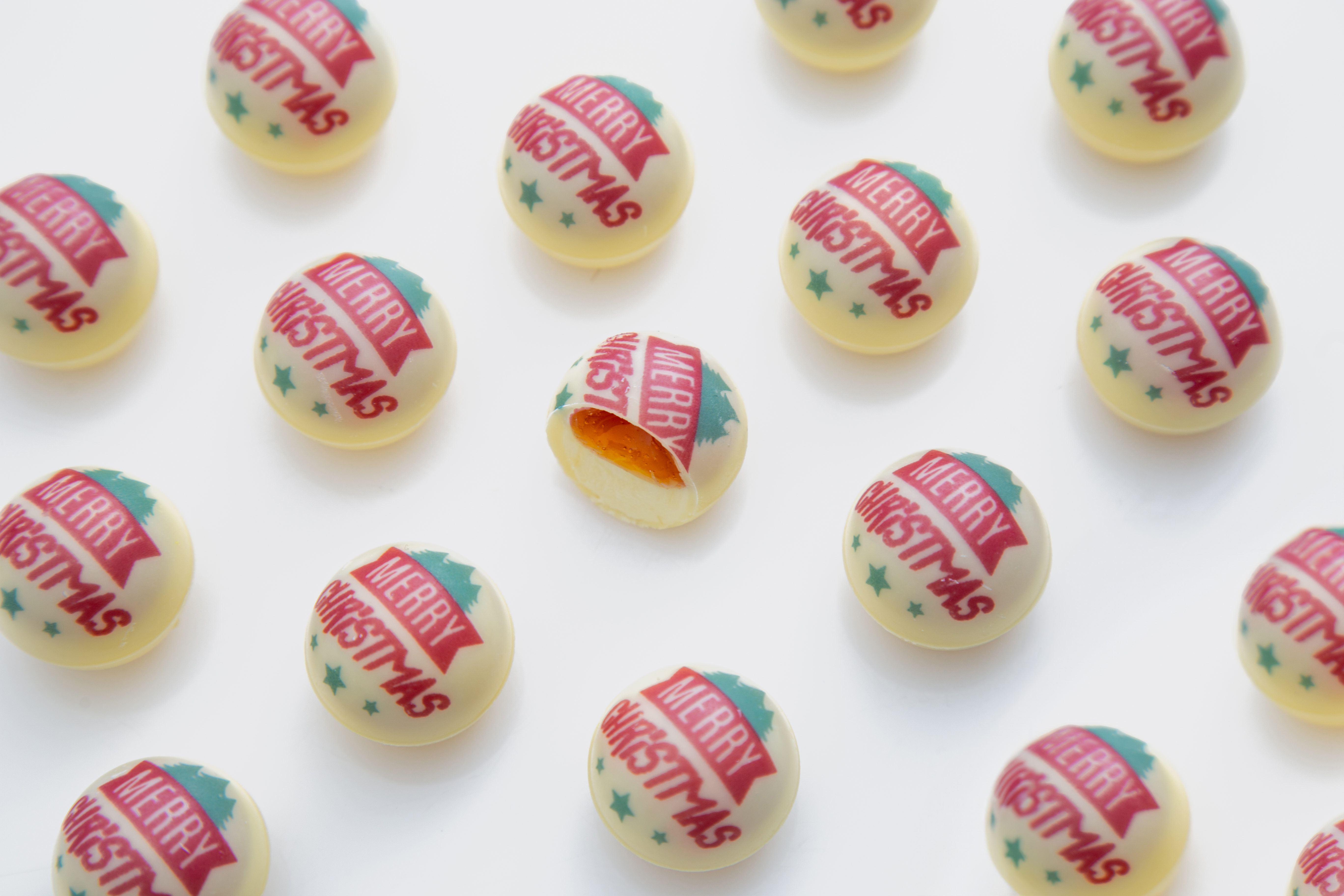 CIOCCOLATO BIANCO E MANDARINO TRUFFLE