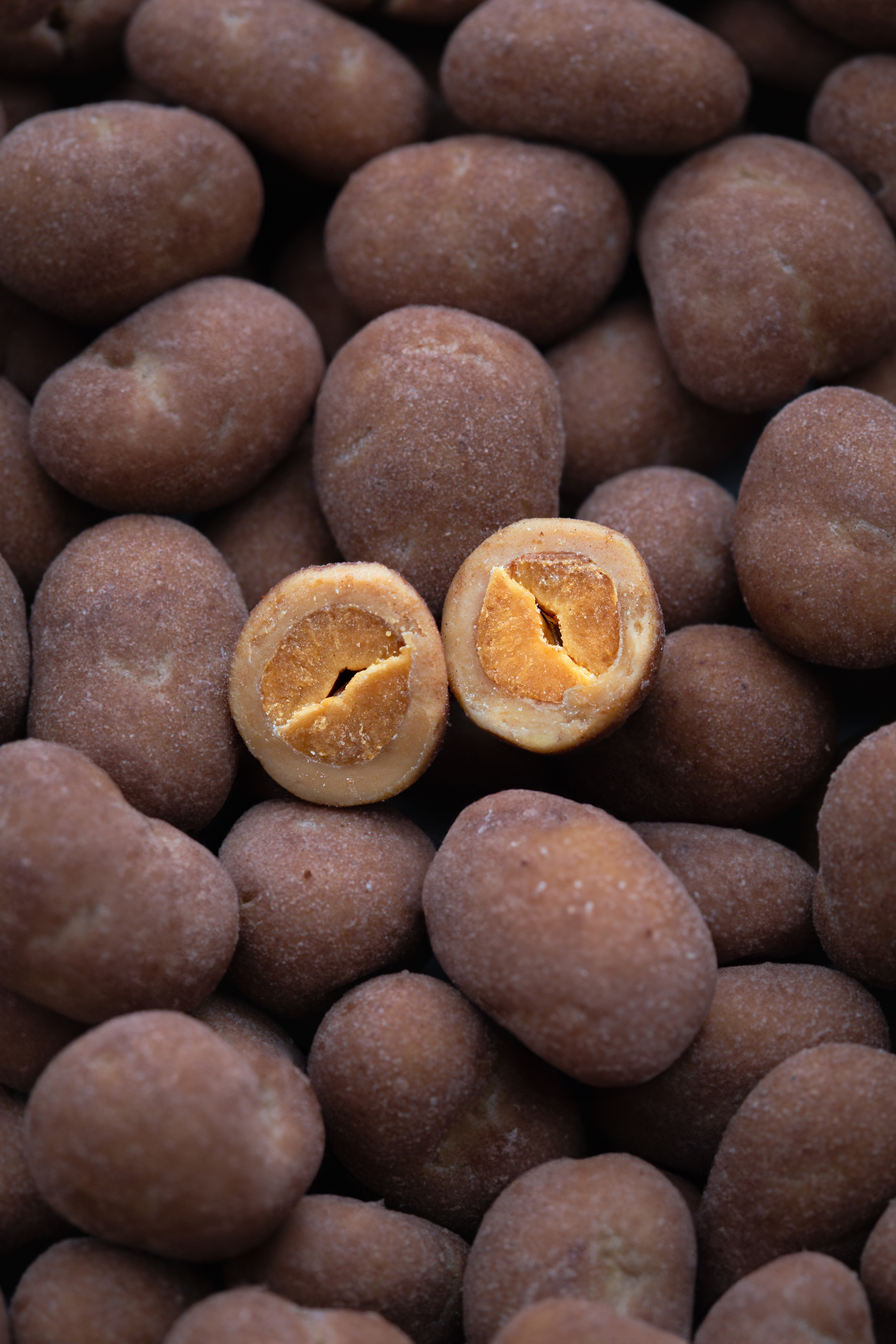 DRAGEES CARAMEL ORO E ARACHIDI