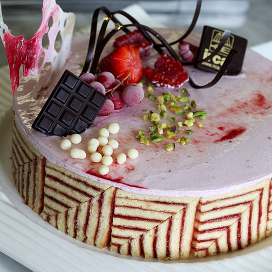 BAVARESE FRAGOLA E LIMONE