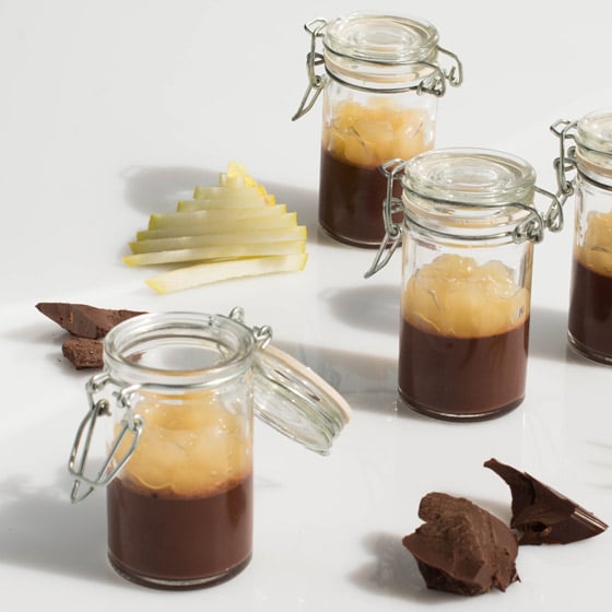 BUDINO AL CIOCCOLATO E PERE