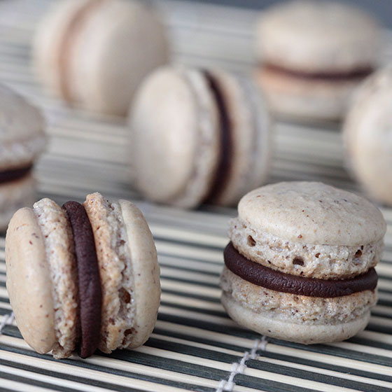 MACARONS ALLA NOCCIOLA (DELINOISETTE)