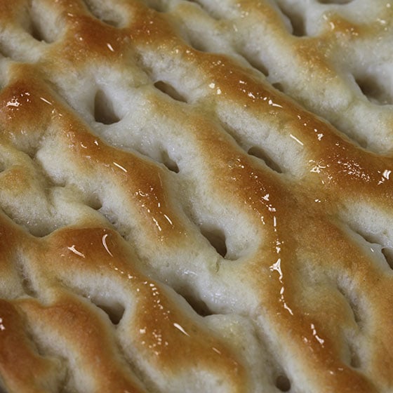 FOCACCIA CLASSICA IN TEGLIA