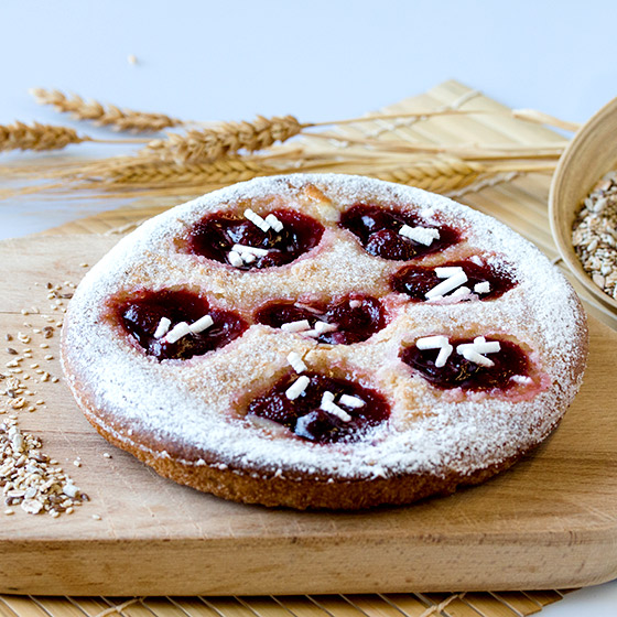 FOCACCIA VIENNESE CLASSICA E AI FRUTTI DI BOSCO (DOLCE FORNO)