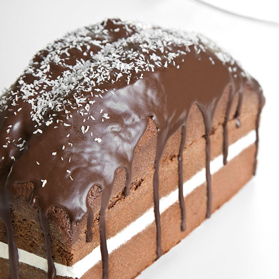 PLUM CAKE AL CACAO E COCCO