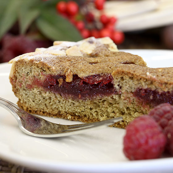 TORTA HEIDI AL LAMPONE