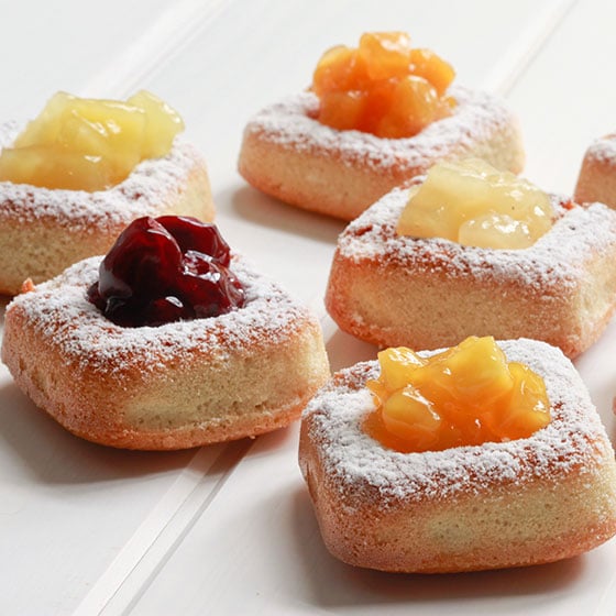 FINANCIER ALLA FRUTTA