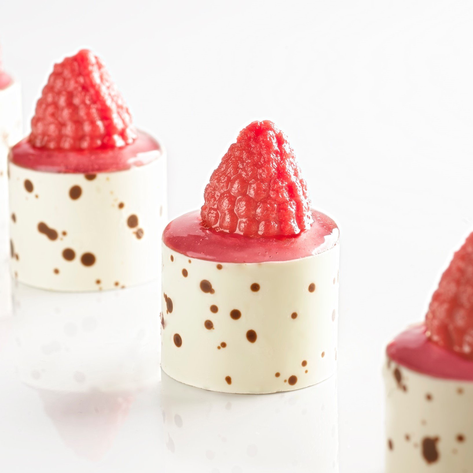 MINI CYLINDER - RASPBERRY WHITE