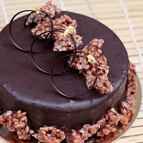 TORTA AL CIOCCOLATO E CARAMELLO