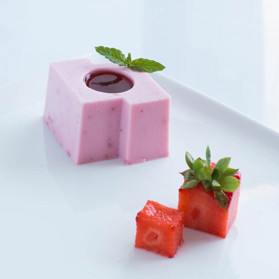 PANNA COTTA ALLA FRAGOLA