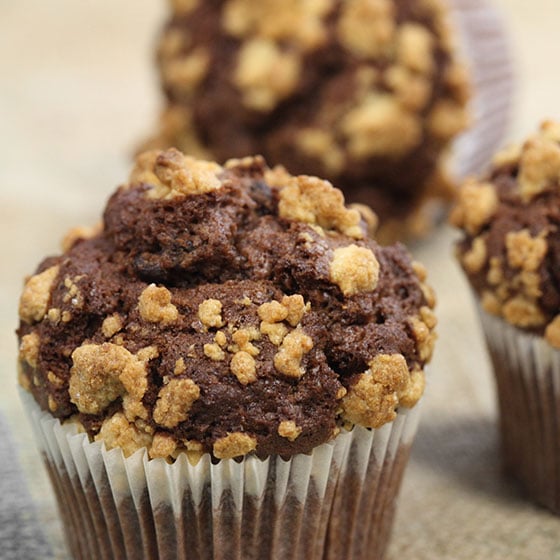 MUFFIN CROCCANTE AL CIOCCOLATO 