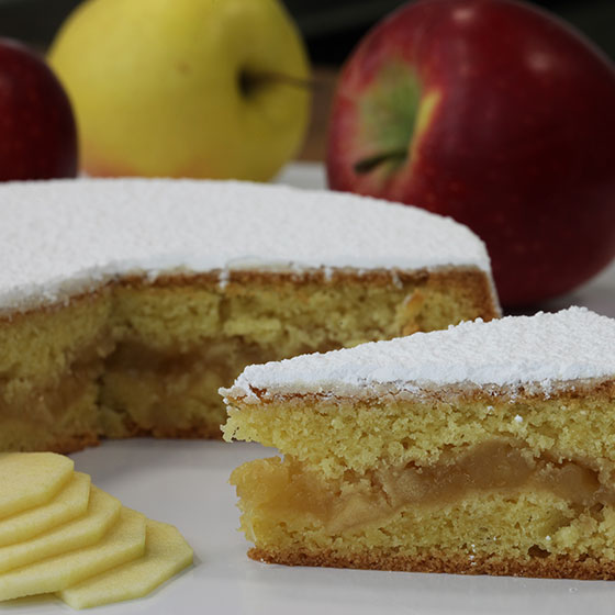 TORTA SABBIOSA ALLE MELE