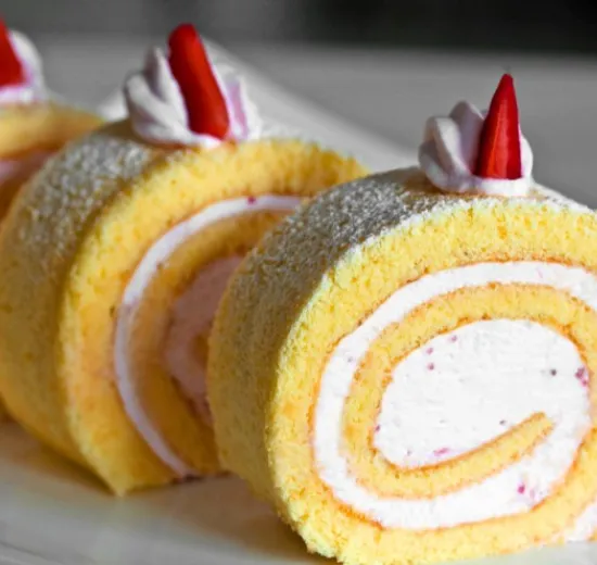 SWISS ROLL MADE WITH SVELTO