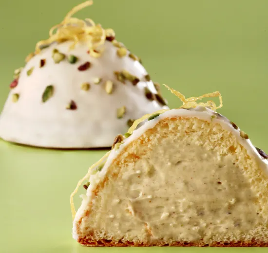 Tette delle Monache al Limone e Pistacchio