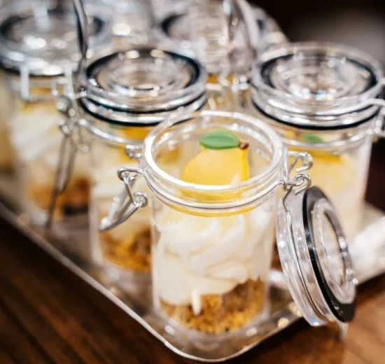 Lemon verrines