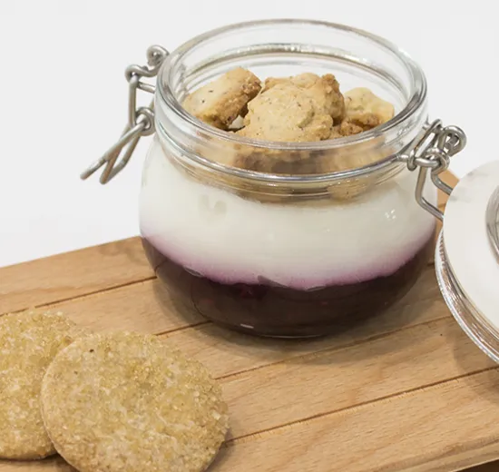 UPSIDE-DOWN CHEESECAKE