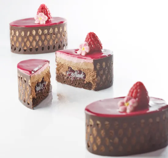 RING - RASPBERRY AND CHOCOLATE