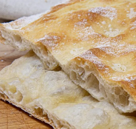 DOUBLE-LAYER ROMAN FOCACCIA  (SFIZIO CROCK)